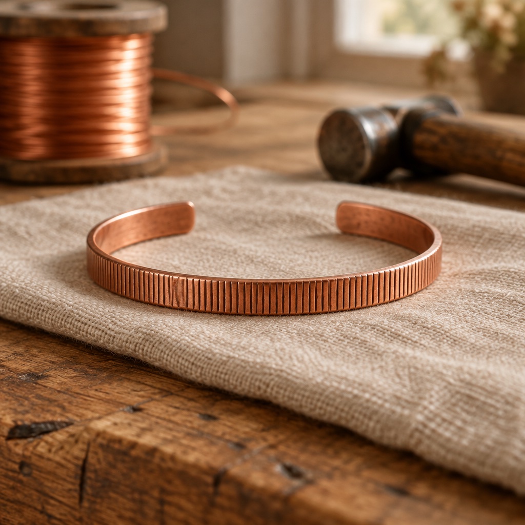 Pulsera de Cobre de Lucía & Marta - Junco